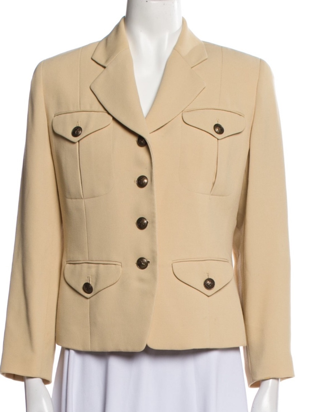 Emanuel by Emanuel Ungaro Vintage Safari Blazer Jacket